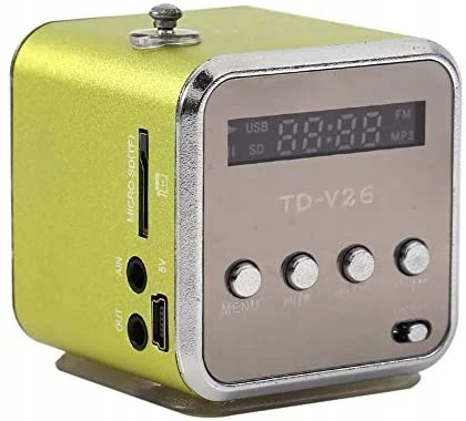 Verk 06211 Přenosné rádio Global Technology TD - V26 zlaté