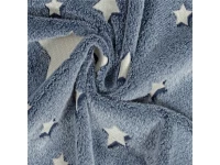 Verk Svietiaca deka Soft Dreams Stars, 150 x 180 cm šedá