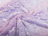 Verk Svíticí deka Soft Dreams Stars, 150 x 180 cm fialová