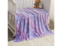 Verk Svíticí deka Soft Dreams Stars, 150 x 180 cm fialová