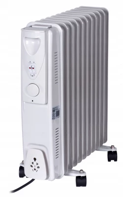 ISO 21298 Olejový ohřívač 2500W Comfort - 11 žeber bílý