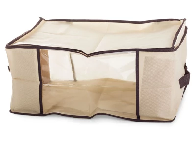 Verk 01339 Úložný vak na oblečení 45 x 30 x 20 cm béžový