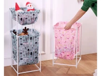 Verk 24243 Koš na prádlo 40 L, růžová