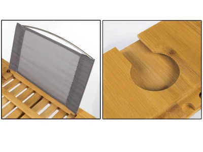 Verk 01702 Bambusový podnos na vanu 70 - 103 cm