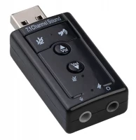 APT AK103B USB Zvuková karta 7.1 Virtual