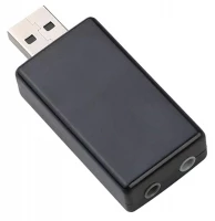 APT AK103B USB Zvuková karta 7.1 Virtual