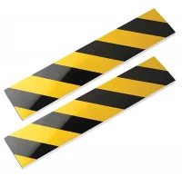 APT AG566C Ochrana dveří vozidla na zeď garáže, sada 2ks, 50x10x1,5 cm