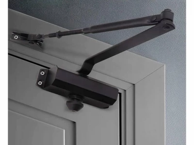 Verk 01715 Zatvárač dverný 65 kg čierna