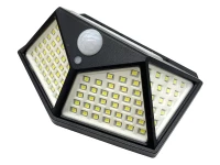 Verk 01728 Solární venkovní 100 LED SMD osvětlení s pohybovým senzorem