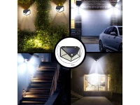Verk 01728 Solární venkovní 100 LED SMD osvětlení s pohybovým senzorem