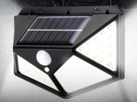 Verk 01728 Solární venkovní 100 LED SMD osvětlení s pohybovým senzorem