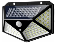 Verk 01728 Solární venkovní 100 LED SMD osvětlení s pohybovým senzorem