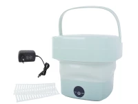 Verk 24268 Přenosná mini skládací pračka zelená