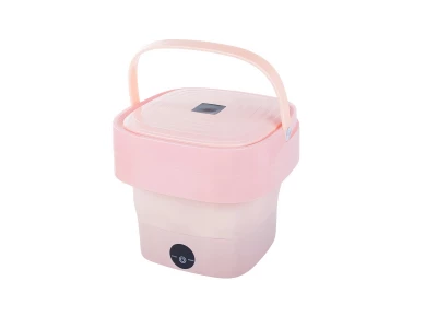 Verk 24268 Přenosná mini skládací pračka zelená