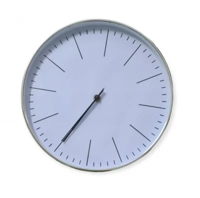 Foxter 1228 Nástěnné hodiny 30 cm stříbrné
