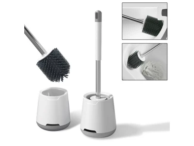 Verk 01819 Silikonová štětka na WC bílá