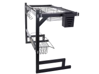 Verk 07123 Odkapávač na nádobí černý