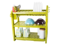 Verk 07109 Tříúrovňový odkapávač na nádobí zelený