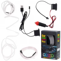 KIK KX4956 LED ambientní osvětlení pro auto/auto USB/12V páska 3m bílá