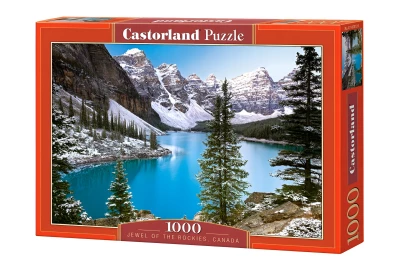 CASTORLAND Puzzle Kanadské jezero 1000 dílků