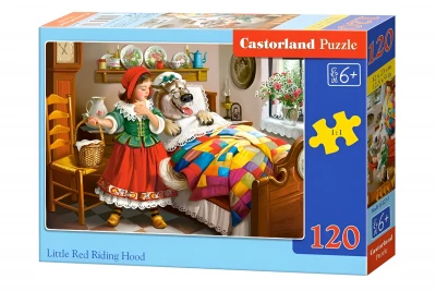 CASTORLAND Puzzle Červená Karkulka 120 dílků