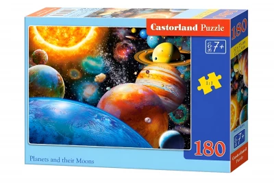 CASTORLAND Puzzle Slnečná sústava 180 dielikov