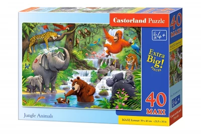 CASTORLAND Puzzle Jungle 40 MAXI dílků