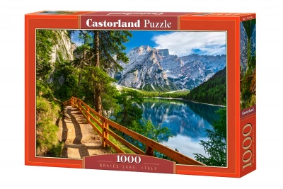 CASTORLAND Puzzle Jezero Braies 1000 dílků
