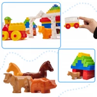 DIPLO Stavební bloky pro děti - Farma 292 dílů