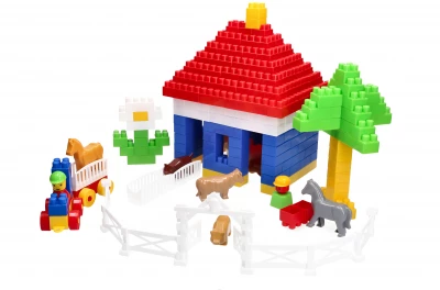 DIPLO Stavební bloky pro děti - Farma 292 dílů