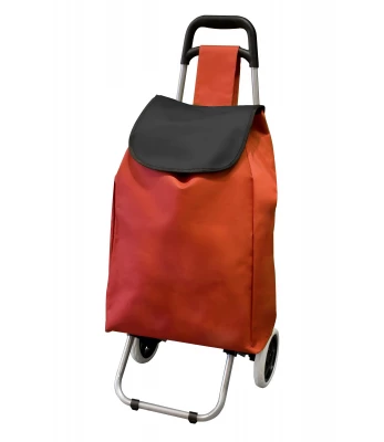 MONOPOL Nákupní taška na kolečkách Shop'n'Go 34 l červená