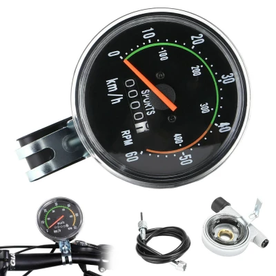 Verk 14340 Mechanický Retro tachometer pre bicykle