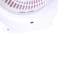 Verk 16029 Stolní ventilátor s osvětlením USB bílá