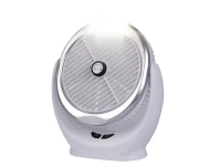 Verk 16029 Stolní ventilátor s osvětlením USB bílá