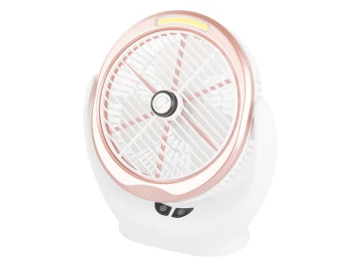 Verk 16029 Stolní ventilátor s osvětlením USB bílá