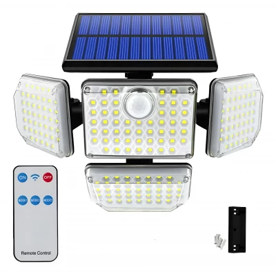 Pronett XJ4627 Solární 181 LED osvětlení s PIR čidlo pohybu / soumraku, IP65, 2400mAh 3.7V