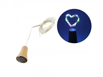 Pronett XJ4668 LED Osvetlenie do fľaše zátka 180 cm multicolor