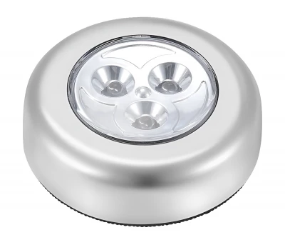 APT ZD9 LED bodové svítidlo se spínačem, stříbrné