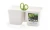 Květináč TWINS CUBE bílý 24,4cm