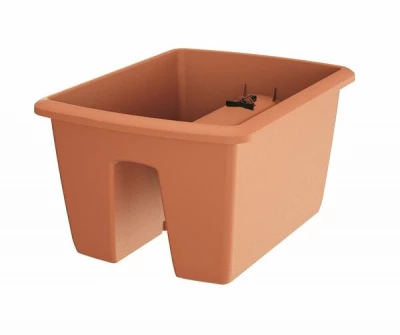 Truhlík RESPANA RAILING terakota 39,8 cm