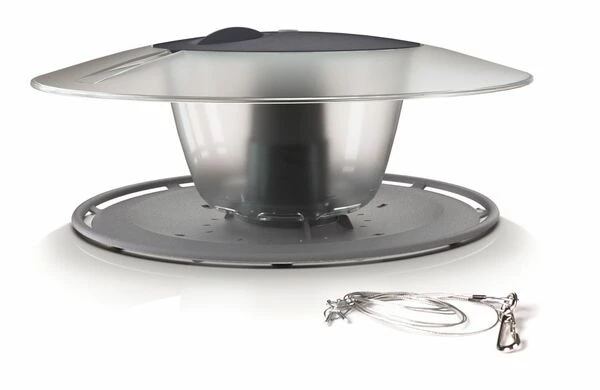 Krmítko pro ptáky BIRDYFEED ROUND šedý kámen 29,4cm