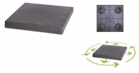 Pojízdná podložka MOBILE PLATFORM SQUARE terakota 29,2cm