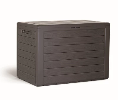 Zahradní box WOODEBOX umbra 78 cm - 190L