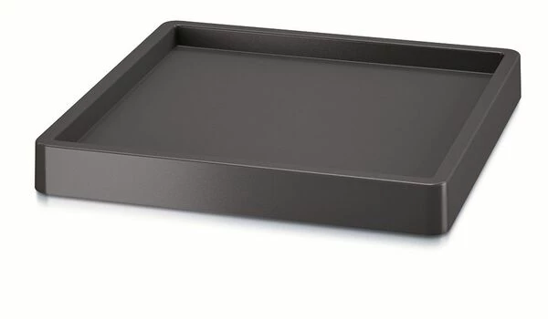 Pojízdná podložka MOBILE SAUCER SQUARE antracit 36,6 cm