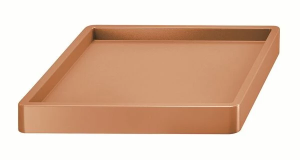 Pojízdná podložka MOBILE SAUCER SQUARE terakota 36,6 cm