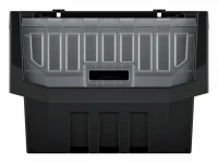 Plastový úložný box uzavíratelný TRUCK MAX PLUS 396x290x280 černý