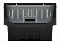 Plastový úložný box uzavíratelný TRUCK MAX PLUS 396x380x282 černý