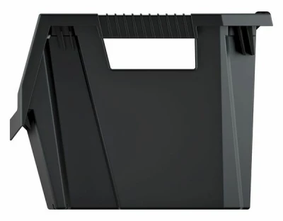 Plastový úložný box uzavíratelný TRUCK MAX PLUS 396x380x282 černý