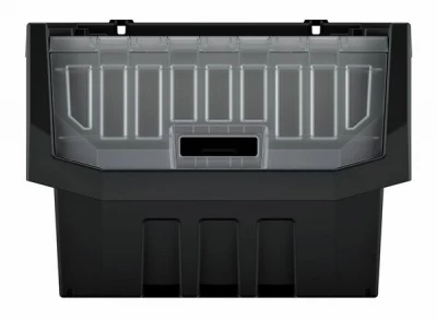 Plastový úložný box uzavíratelný TRUCK MAX PLUS 396x380x282 černý