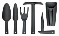 Súprava ručného náradia RESPANA GARDENING TOOLS SET čierna, 6 ks